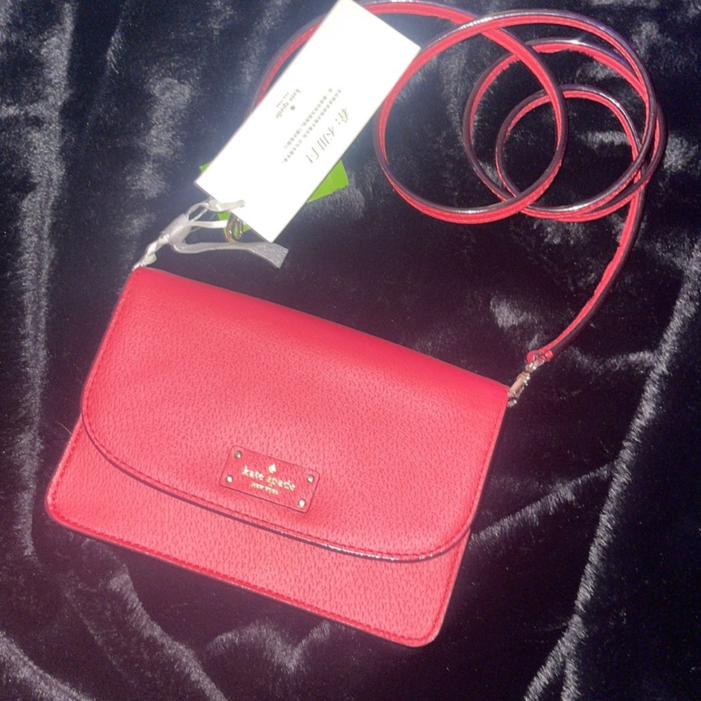 NWT Kate spade bad red